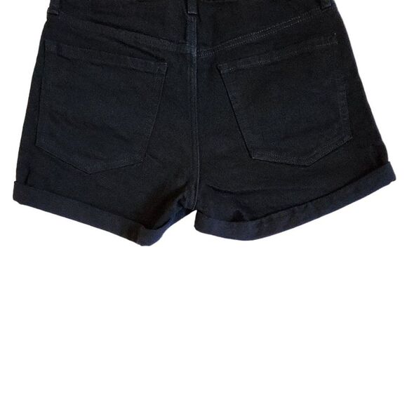 Old Navy black jack High Rise OG Straight 3 in secret smooth pockets shorts sz 6 - Picture 6 of 11